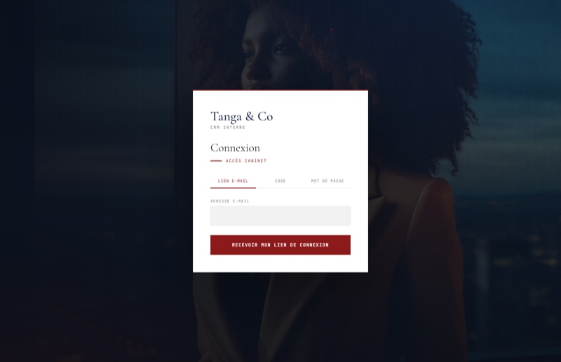 Tanga & Co - CRM interne, outil sur-mesure réalisé par Kreative Monster