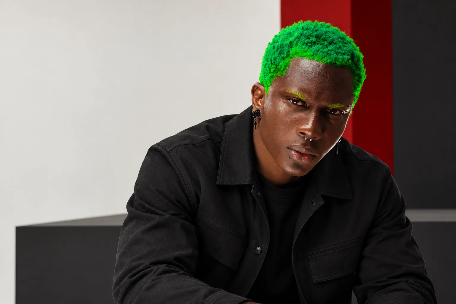 Steeve Aukingso à son bureau