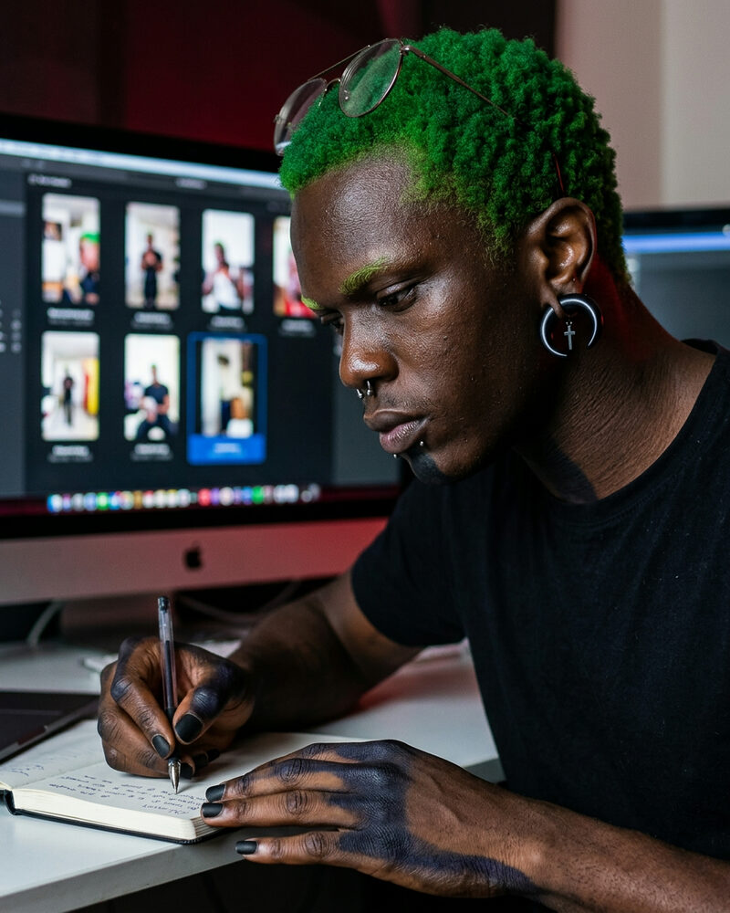 Steeve Aukingso, fondateur de Kreative Monster