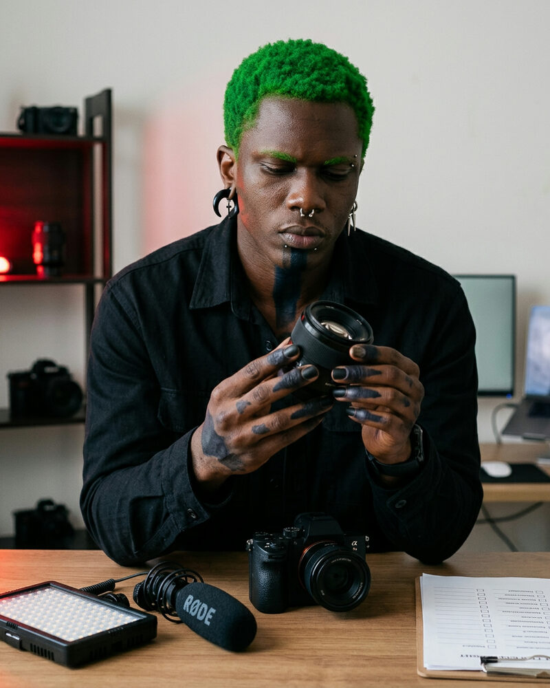 Steeve Aukingso, fondateur de Kreative Monster