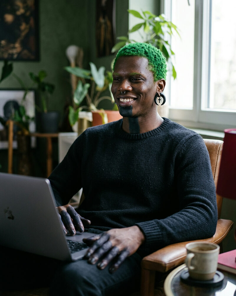 Steeve Aukingso, fondateur de Kreative Monster