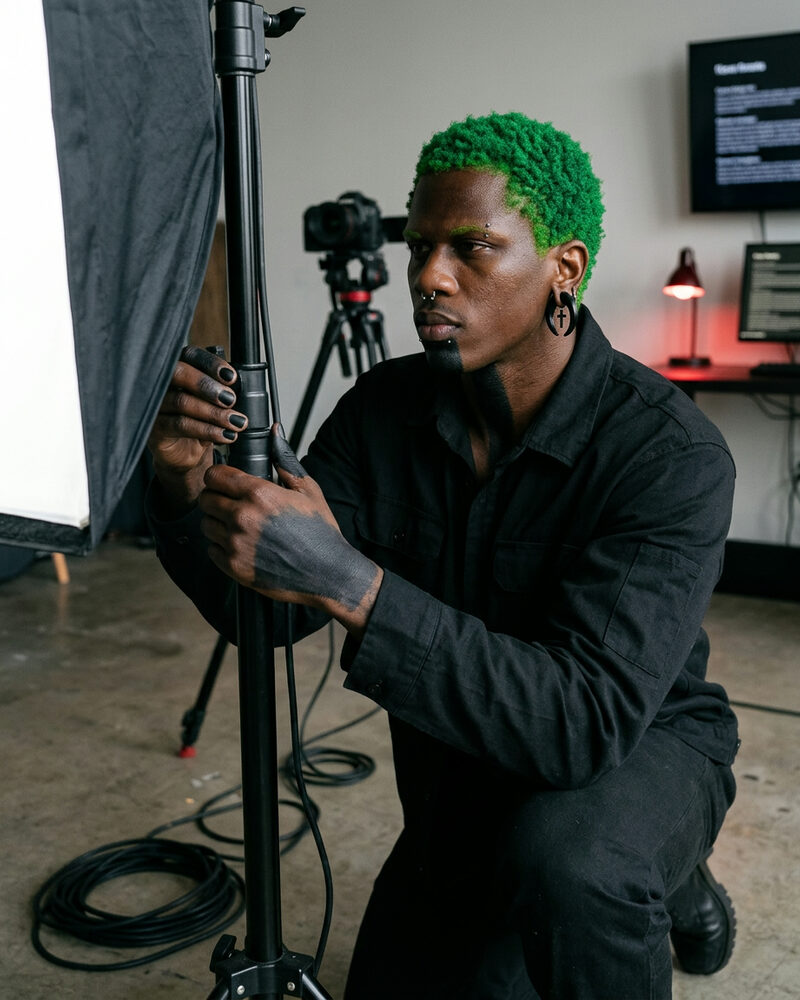 Steeve Aukingso, fondateur de Kreative Monster
