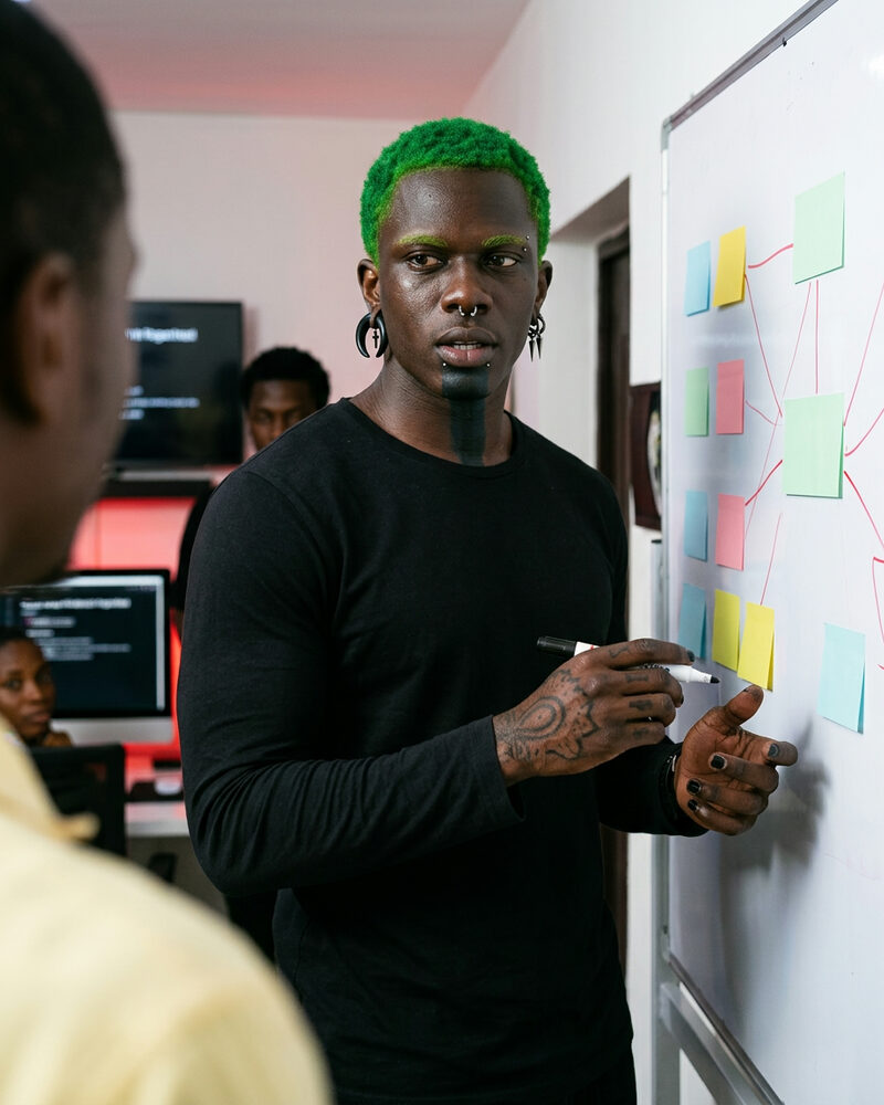 Steeve Aukingso, fondateur de Kreative Monster