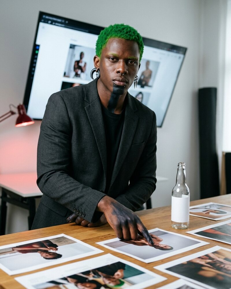 Steeve Aukingso, fondateur de Kreative Monster