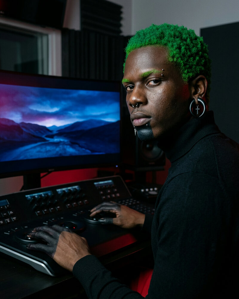Steeve Aukingso, fondateur de Kreative Monster